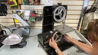 How to install our bi-metal blade on the Micro Mark mini band saw