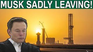 SAD NEWS... ELon Musk Finally Leaving SpaceX!