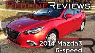 2014 Mazda3 6-speed Review, Walkaround, Exhaust, & Test Drive