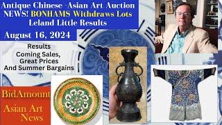 Antique Auction News Bonhams Withdraws Lots, Auction Results, Upcoming Sales