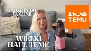 WIELKI HAUL ZAKUPOWY Z TEMU -  czy warto? 🫣 co kupiłam do kuchni? HIT czy KIT