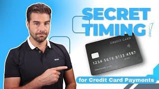 Credit Score Hack: Secret Timing for Credit Card Payments