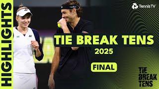 Taylor Fritz & Elena Rybakina vs Tommy Paul & Madison Keys | Tie Break Tens 2025 Final Highlights