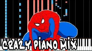 Crazy Piano Mix! SPIDER-MAN TAS Theme