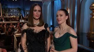 Rachel Brosnahan and Sarah Paulson Present Limited/Anthology Series or TV Movie | 82nd Golden Globes