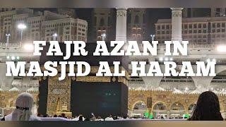 Beautiful Fajr Azan MAKKAH 2023 | Fajr Azan | Call To Prayer #makkah #fajrprayer #peacefulsound 🫶