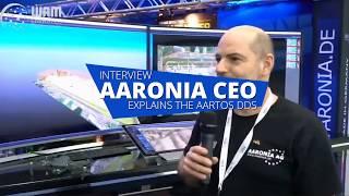 Interview with Aaronia CEO at the IDEX 2019