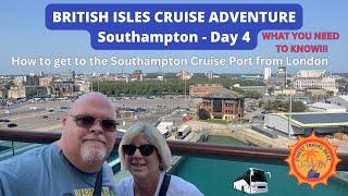 British Isles Regal Princess Cruise Day 4 - Transfer to Southampton Everything you NEED to know!