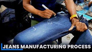 फैक्ट्री में डेनिम जींस कैसे बनाई जाती है | Jeans Pant Manufacturing Factory | Unbox Factory