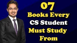 07 BOOKS EVERY CS STUDENT MUST STUDY FROM | Yeh 7 Books Se Rank Pakki Hai