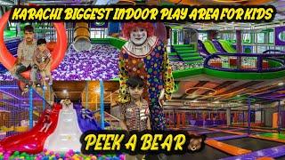 Peek A Bear  Indoor Play Area North Walk Mall  | karachi biggest indoor play area for kids |