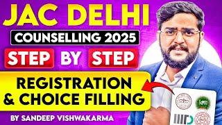JAC Delhi 2025 Counselling Live  | DTU NSUT IIITD Cutoff | HBTU Kanpur Spot Round & Choice Filling