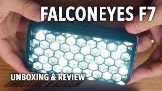 FalconEyes F7 Unboxing and Review