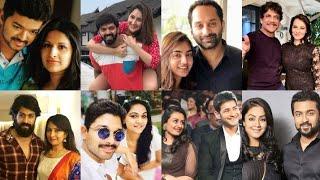 South Indian Celebrities Couple Age Gap Difference || Actor's Wife Age Difference