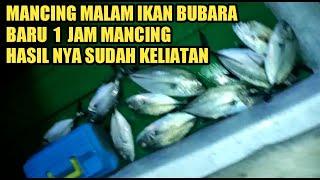 Mancing malam strike bertubi-tubi || borneo pancing team