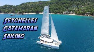 Seychelles Catamaran Sailing - La Digue, Felicite, Anse La Farine, Praslin ep. 2