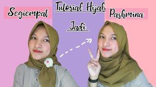 GAMPANG !! |TUTORIAL HIJAB SEGI EMPAT JADI PASHMINA PART 1 | Tutut Arinda Herawati