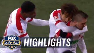 Stafylidis scores stunning goal for Augsburg | 2016-17 Bundesliga Highlights