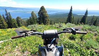 Solo Trail Ride in West Yellowstone | Husqvarna TC150