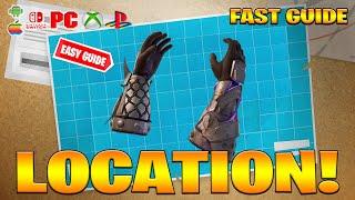 Where to find ALL Magneto Gauntlets Mythic Location in Fortnite! (How to Get the Magneto Gauntlets)