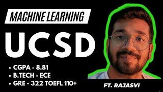 UCSD MS IN Machine Learning | ft Rajasvi X Nitinkumar Gove | MS IN USA