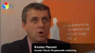 Nicolas Flament, Saunier Duval à Batimat 2011