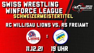 2021.12.11 - Finalkampf Schweizermeistertitel RC Willisau Lions vs. RS Freiamt