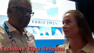 Paris 2024 | Exclusive interview with  Elina Svitolina, Ukraine tennis star & Olympics flag bearer