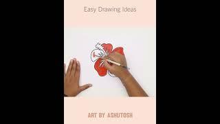 Flower Drawing For Beginners - Drawing Tips & Techniques - Art By Ashutosh - #051