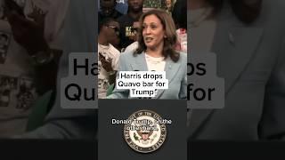 Kamala Harris drops Quavo bar for Trump