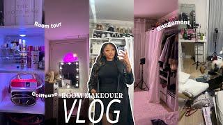 VLOG : je refais la décoration de ma chambre  + BIG RANGEMENT + Room Tour ft TEMU￼