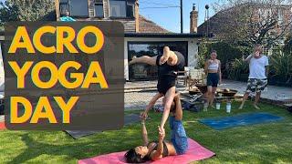 Acro Yoga Day - Advanced Yoga Teacher Training | acro yoga beginner