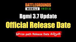 Bgmi 3.7 Update Offical Release Date  | 4 New Events Release Datè | Bgmi Telugu