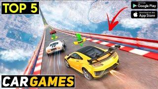 Top 5 Car  Stunt Games for android ||  Best racing games on Android 2021