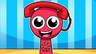 Sprunki Tele Telephone Song Animated Music Video