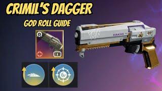 Crimil's Dagger GOD ROLL GUIDE | Destiny 2 The Final Shape