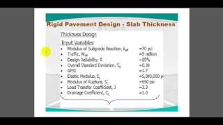 Highway Engineering - Rigid Pavement