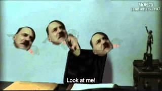 Gunsche, Grawitz and the flying Hitler heads
