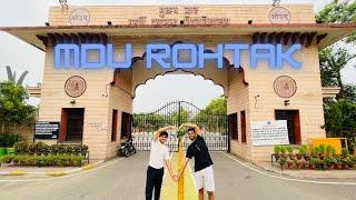 MDU Departmental Tour || Part -1 || Maharshi Dayanand University Tour || Student Vlogs