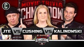 JTE VS Rachel Cushing VS Mike Kalinowski: #1 Contender Triple Threat Match - Movie Trivia Schmoedown