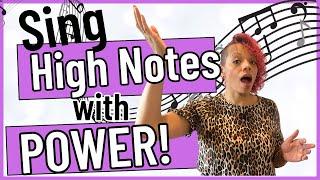 Sing High Notes With Power - Twang Singing