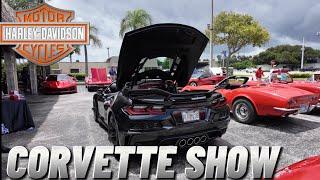 "Corvette Dreams: A Stunning Showcase at Peterson Harley Davidson!"