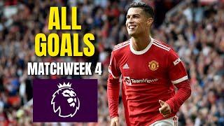 Premier League - All Goals | Matchweek 4