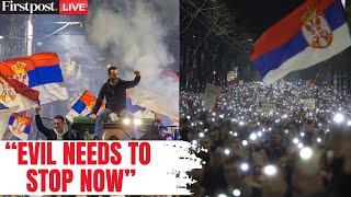 Serbia Protests LIVE: Serbians Hold Anti-government Protest in Novi Pazar | Aleksandar Vučić | N18G