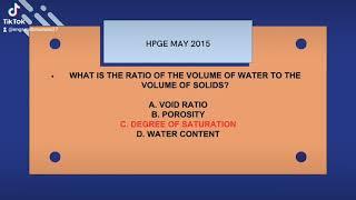 HGPE May 2015 CELE BOARD EXAM TERMS