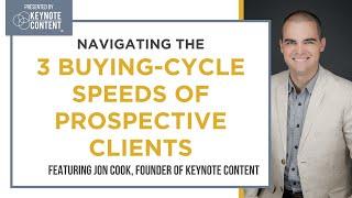 Navigating the 3 Speed Levels of Prospective Buyers