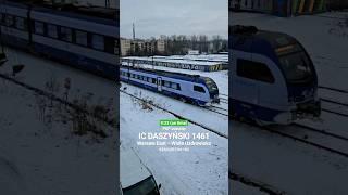 IC DASZYŃSKI & Rail Joints Clicking Loudly #shorts #train #railway #trending #viral #youtubeshorts