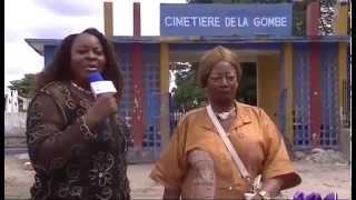 Clémence Show : La Sœur Clémence visite les tombes des artistes au cimetière de la Gombe.