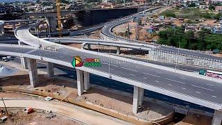 Biggest 4-Tier Suame Interchange Construction in Kumasi Ghana.