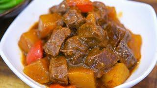 Perfect Winter Recipe - Melt in Your Mouth Tender Braised Beef with Potatoes